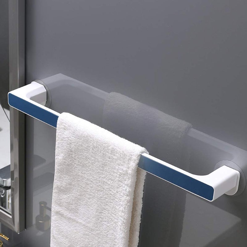 XEREBIAN Plastic Self Adhesive Wall Mount Paper Towel Holder for Kitchen Bathroom Toilet Under Cabinet Garage Laundry Pantry No Drilling Plastic Big bar - Image 5
