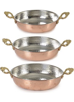 3-piece Copper Pan Set - pzsku/ZEBF15A4A3016123DDFAEZ/45/_/1740652625/b84a663a-9f66-4cc0-b373-298f6c76fd03