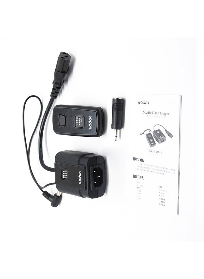 Flash Trigger 16 Channel Studio Wireless Remote Transmitter & Receiver