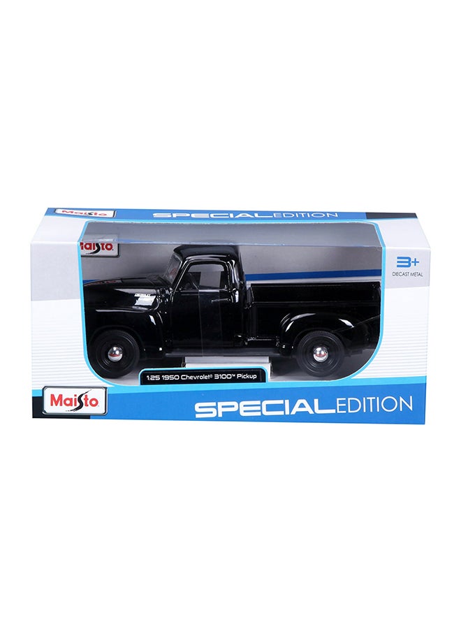 Maisto Maisto Chevrolet 1950 Chevrolet 3100 Diecast Pickup Truck (1:25, Black)  - Image 2