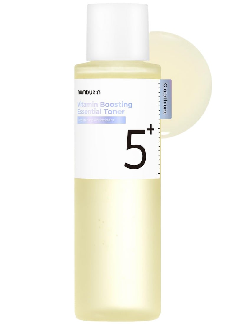 numbuzin Numbuzin No.5+ Vitamin Boosting Essential Toner - Niacinamide-Powered Toner for Hyperpigmentation Brightening, Antioxidant Protection, and Gentle Care 200ml  - Image 1