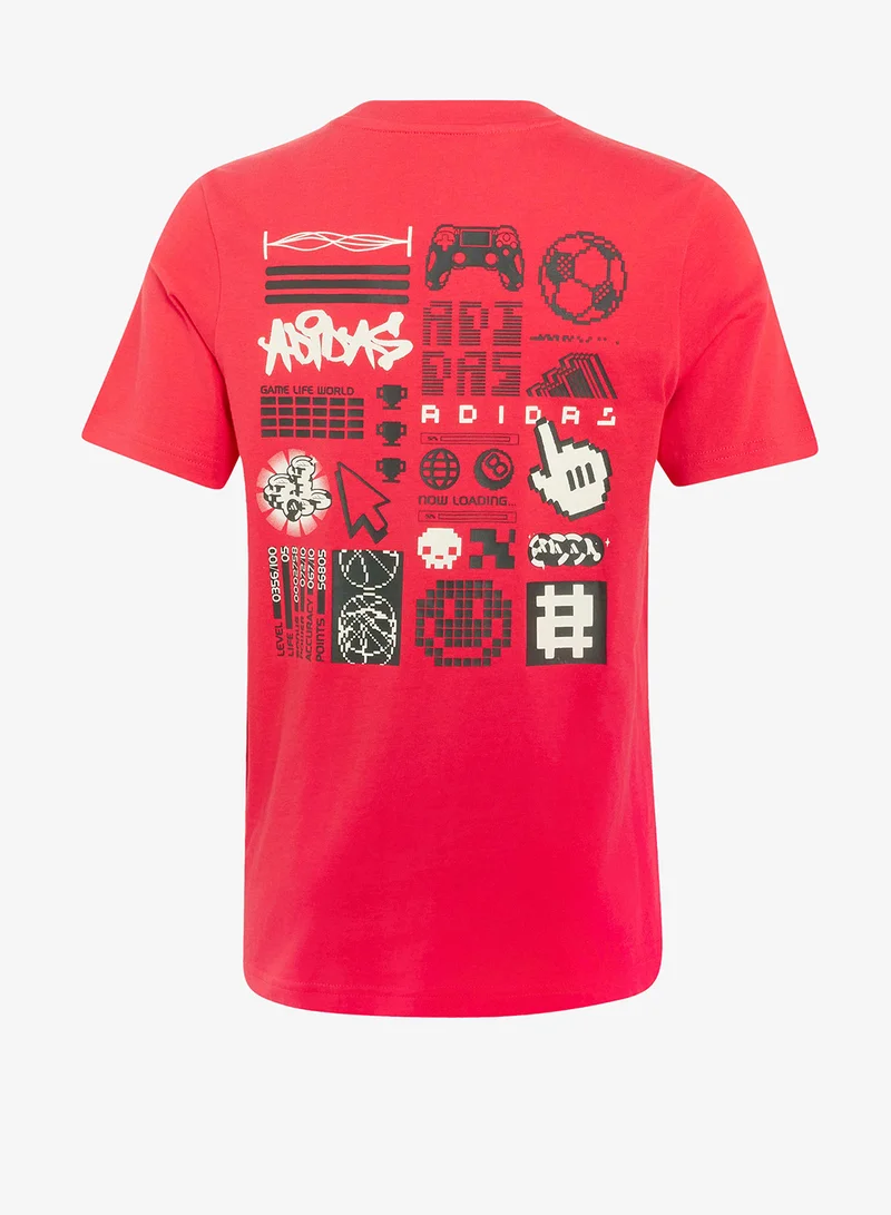 Adidas Youth Gaming Graphic T-Shirt