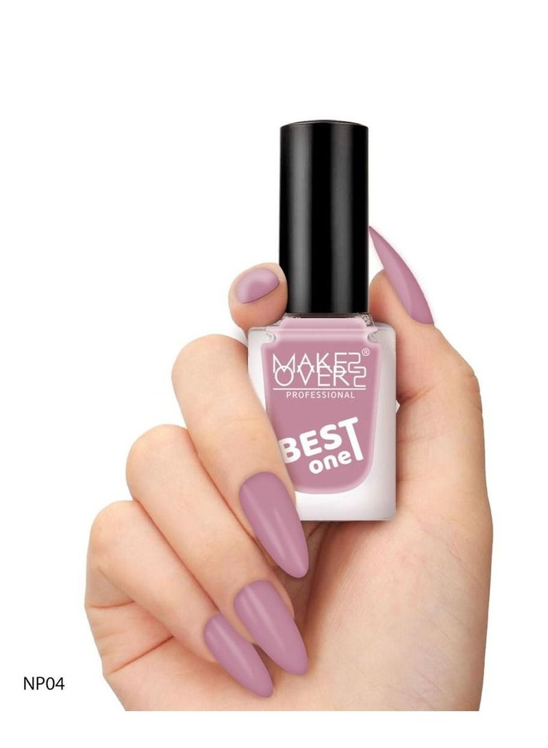 MAKE OVER 22 Best One Nail Polish - NP004 - Image 1