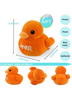 Jeep Text Logo Stuffed Animal Plush Duck Orange -Perfect Enthusiasts You'Ve Been Ducked (Orange)  - Image 2