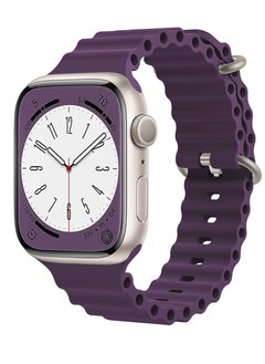 ELTRAZONE ELTRAZONE Purple Ocean Band Straps for iWatch - Fits Apple Watch Ultra Series 8/7/SE/6/5/4 (49mm to 42mm)  - Image 1