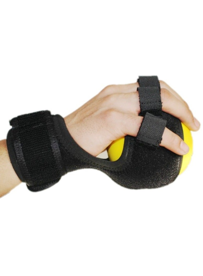 General Rehabilitation Trainer Hand Finger Massage Fingerboard Grip Strength Ball Fixed Finger Grip Firm Grip Strengthens Hand Exercises  - Image 1