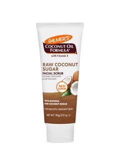Palmers Coconut Oil Formula Coconut Sugar Facial Scrub Exfoliator Face Scrub to Gently Exfoliate Away Dirt and Dead Skin Cells with Chamomile to Soften  Calm 317 Ounces Pack of 1