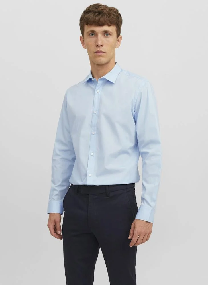 JACK & JONES Jjjoe Long Sleeve Button Down Shirt