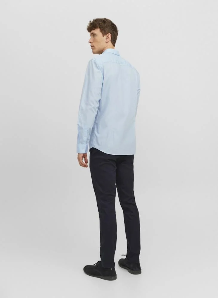 JACK & JONES Jjjoe Long Sleeve Button Down Shirt