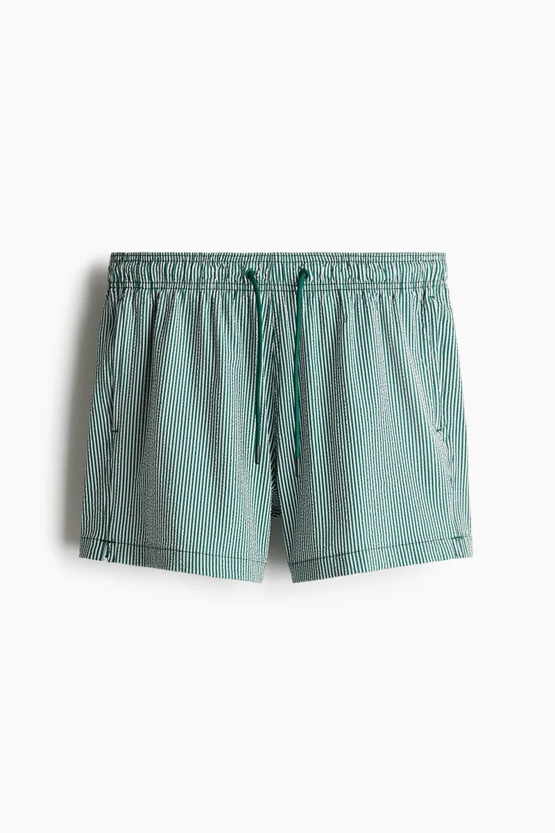 H&M  Seersucker swim shorts for Men | Best Price UAE