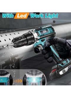 JSA 21 V Cordless Drill Driver 2 Lithium Batteries Heavy Duty Drill Concrete Metal Wood Drill Screwdriver _70070 - pzsku/ZEBF1C8EFFCB0F78A7FF0Z/45/_/1722428934/902c8145-562a-4efa-9763-f3a605d44783