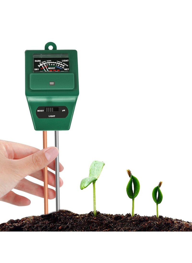 Generic 3-in-1 Soil PH Meter Test Kit for Moisture Soil Moisture Meter Great for Home and Garden Lawn Farm Indoor & Outdoor Use  - Image 4
