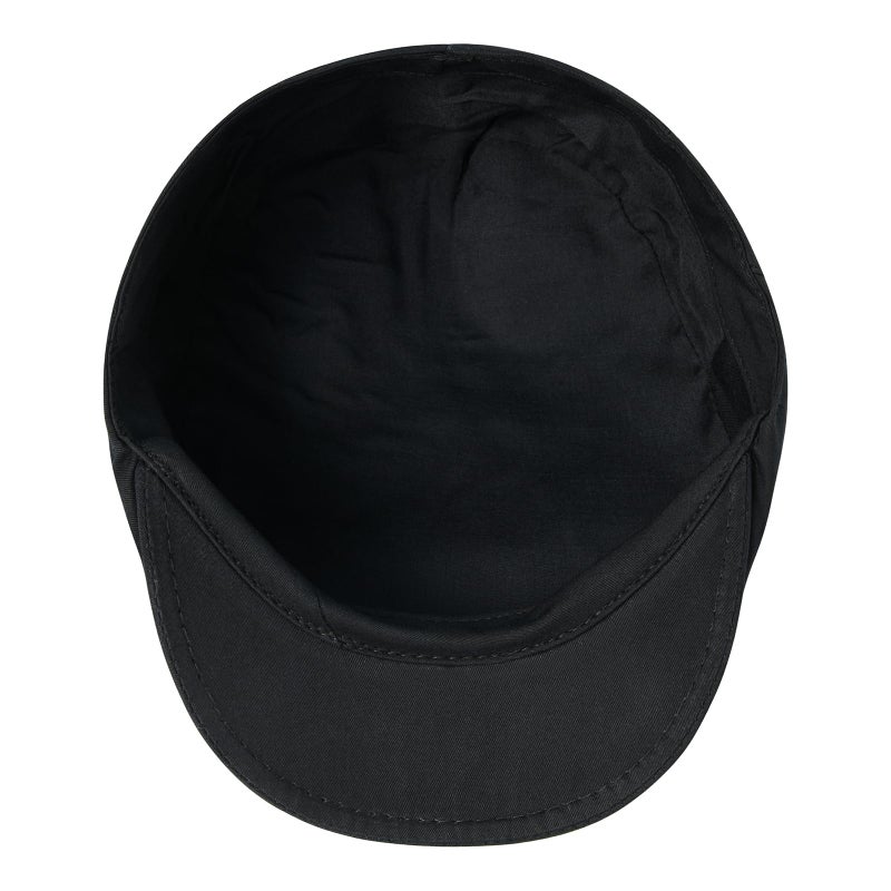 JANGOUL Toddler Boy Newsboy Hat Kids Cotton Golf Outfit Cap (Black, 6-8 Years) - Image 3