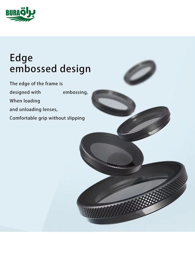 BURAQ For Insta360 GO 3S Sports Camera aMagisn Waterproof Filter Protective Lens UV  - Image 2