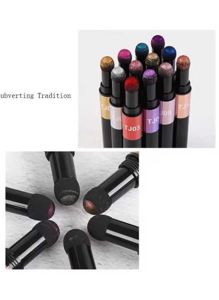 Nail Art Glitter Mirror Powder Air Cushion Magic Pen Effect Chrome Pigment For Decorations UV Gel Polish Dust Nail Decor