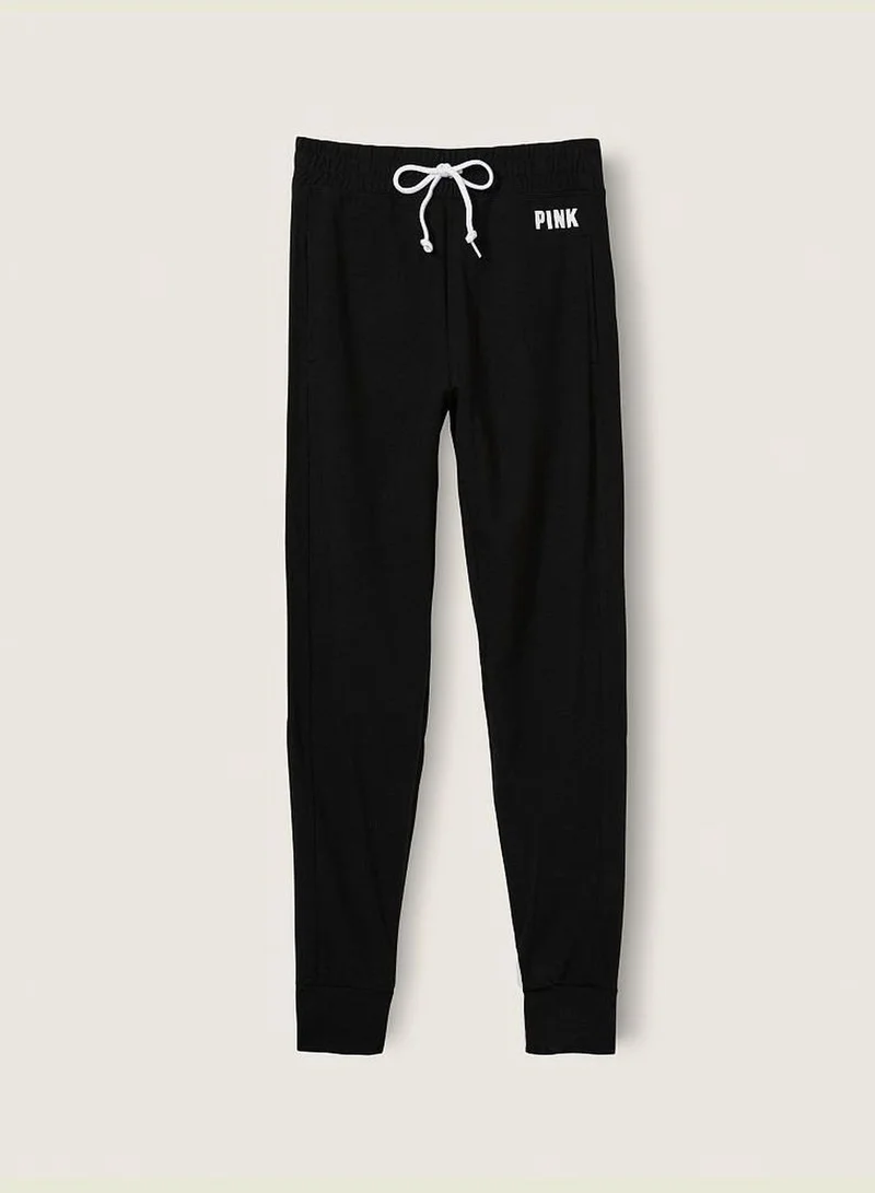 PINK Cotton High Waist Joggers