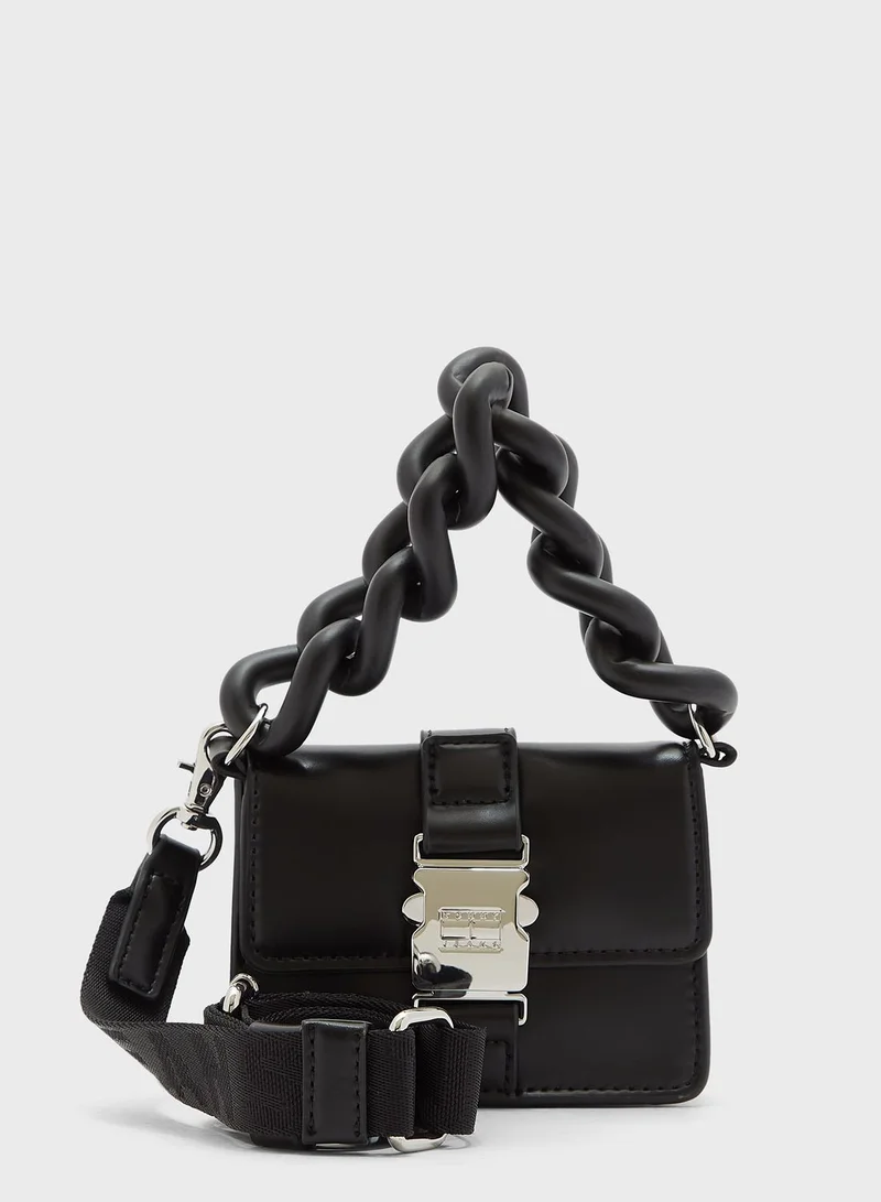 TOMMY JEANS Flap Over Crossbody Bag