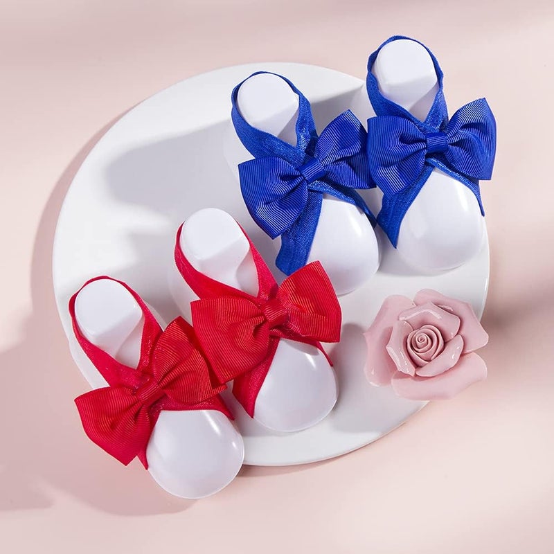 Toptim Baby Girl's Barefoot Sandals Flower for Newborn Toddlers (0-3T) - Image 3