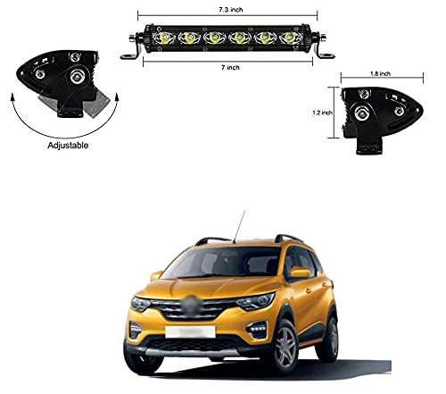 PRIKNIK Fog Light/Led Bar/Work Light Bar Spot Beam with Bracket Compatible with R-enault T-riber - Image 4