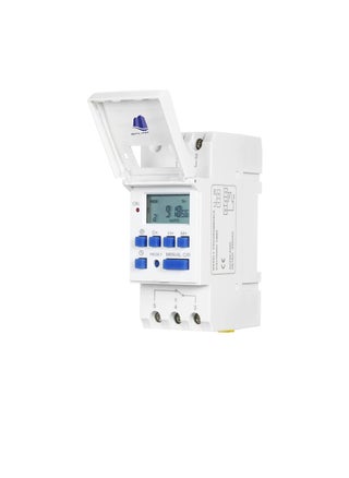 DB Mounted Programmable Timer Switch Relay 15A Amp Electronic Weekly 7 Days On & Off Relay Timer Control AC 220V DIN Rail Mount Timing Switch - pzsku/ZEBF2755398CF29499299Z/45/_/1668852134/e5ce799b-7fa6-469f-a550-b372a1907a75