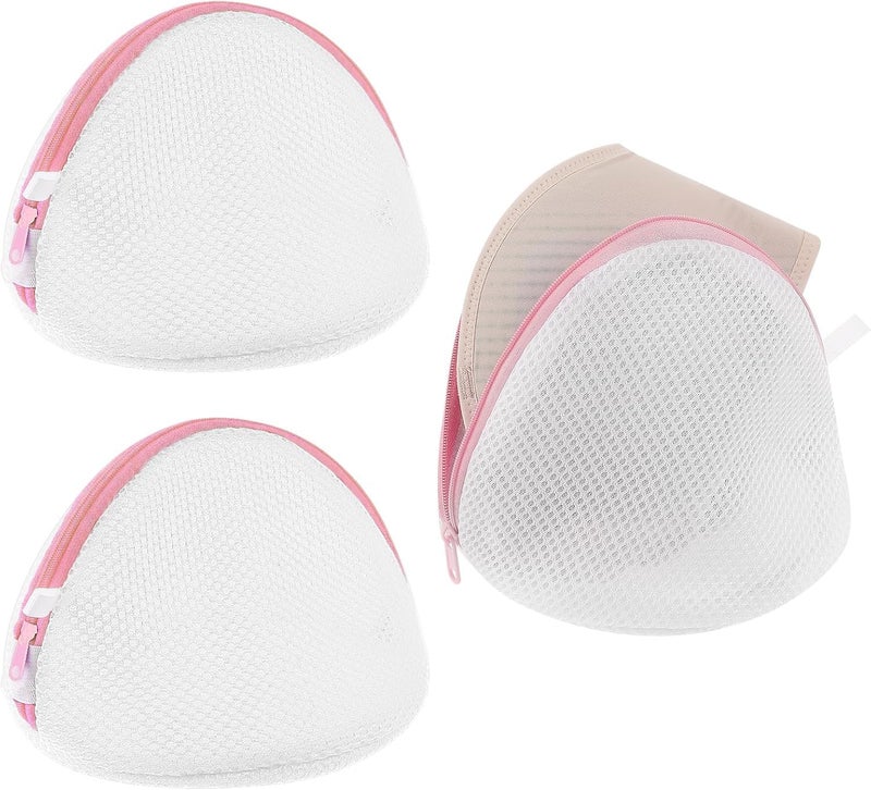 EARTHCONE EARTHCONE Mesh Bags for Washing Machine Double Layer Laundry Clothes Protector Pouch Undergarment Washing Bag 4Pcs - Image 1