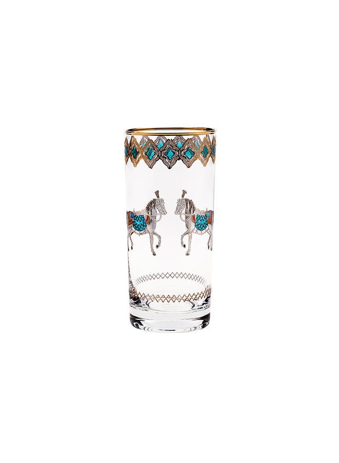 Villeroy & Boch 6-Piece Horse Tiffany Long Drink Glasses  - Image 1
