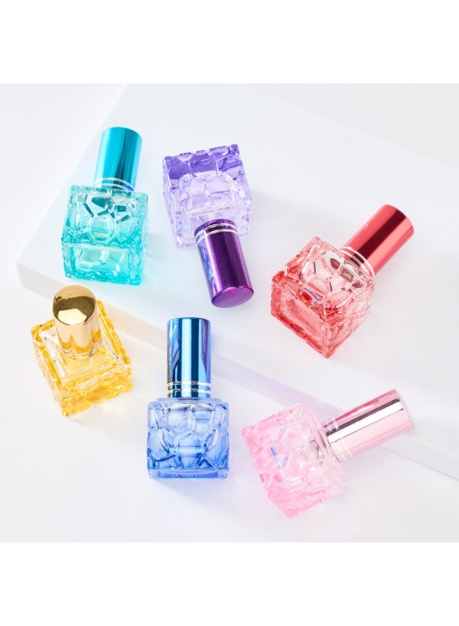 اوراکس 6 مجموعات زجاجة عطر 10ml ، قابلة لإعادة التعبئة ، رذاذ عطر ، زجاجة فارغة ، رذاذ عطر ، زجاجة صغيرة محمولة ، ويمكن استخدامها للسفر ( متعدد الألوان ) - Image 3