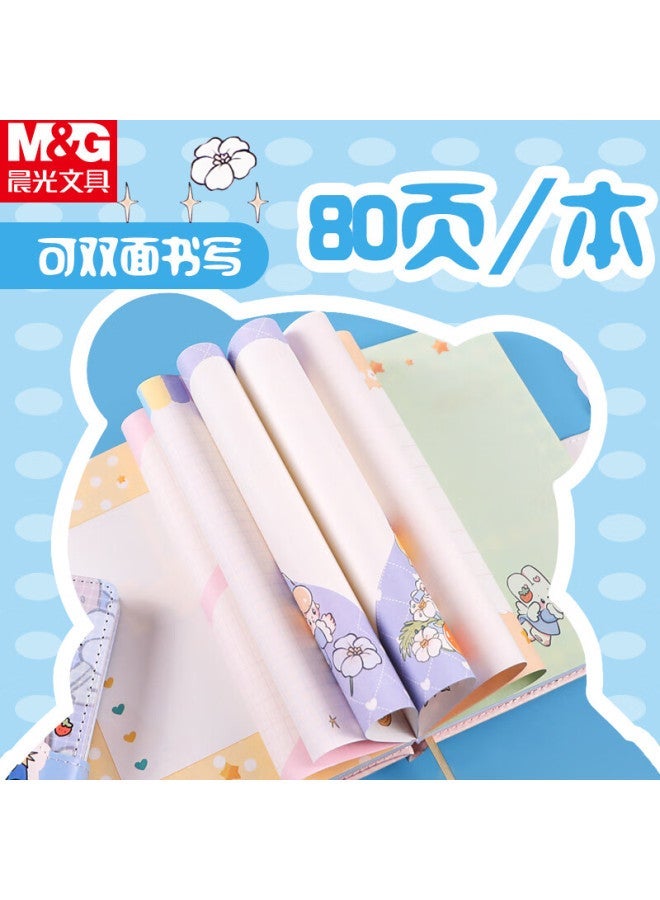 M.G 32k/80 Pages Magnetic Buckle Notebook - Sweet Dream Food Design, Student Notepad, DIY Handmade Diary, Birthday  Gift - Image 2