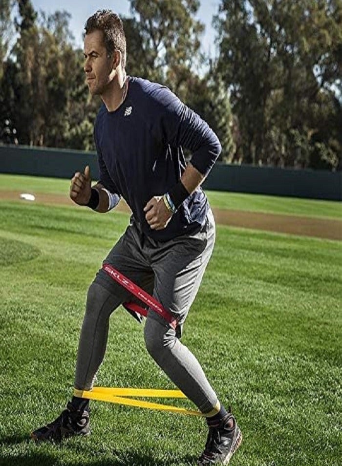 أس كيه أل زي أشرطة مقاومة صغيرة صفراء - عبوة من 10 أشرطة مقاومة (بدون تغليف) - Image 5