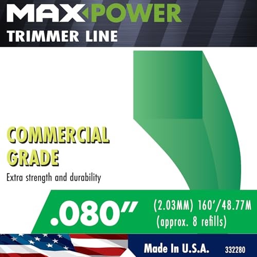 MaxPower 332280 SquareOne Commercial Grade Trimmer Line .080" x 160' - Image 2