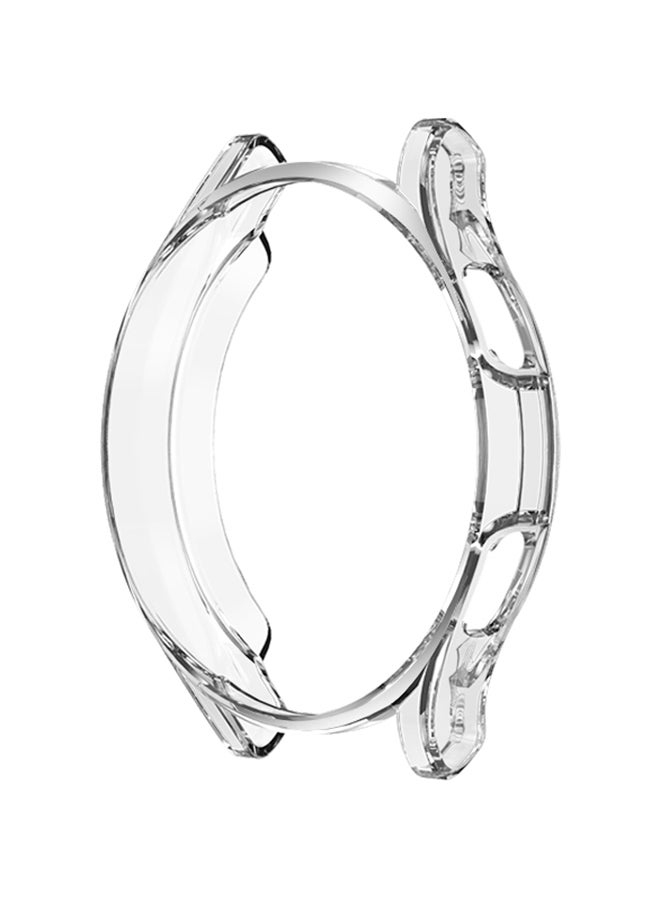 NIBEMINENT Protective Case Cover For Samsung Galaxy Watch 4 44mm Clear - Image 2