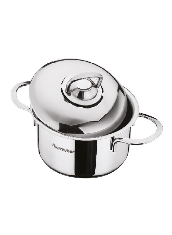 PARFAIT Mini Stainless Steel Casserole with Lid Silver 16 cm 3TTCLK0216022 