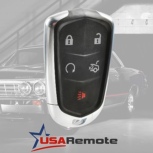 USARemote Car Key Fob Keyless Entry Remote fits Cadillac ATS CTS Escalade SRX XTS 2014 2015 2016 2017 (HYQ2AB) - Image 2