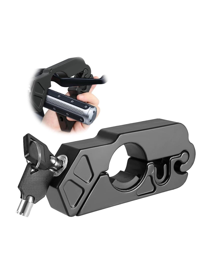 Motorcycle Grip Lock Anti Theft Heavy Duty Motorcycle Lock fit for Motorcycles Mopeds Motorbikes Scooters ATVs Dirt Bike Street Bike Braking The Front Wheel Use on Grip Brake Handlebar - Image 1