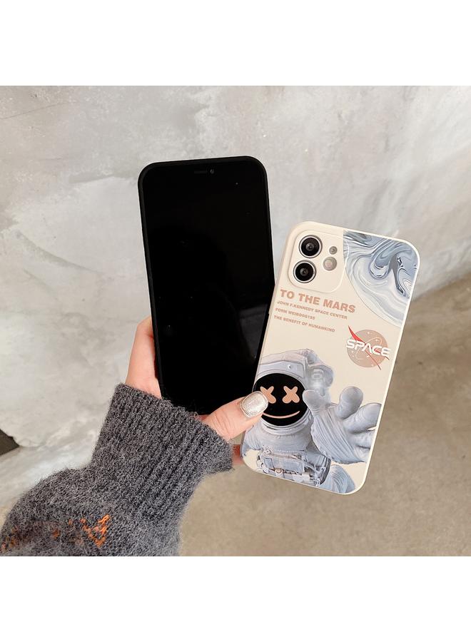 S-TOP Case For iPhone 12 Pro Martian Astronaut Pattern Shockproof Phone Case - Image 4