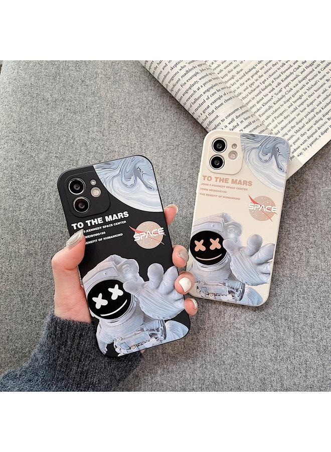 S-TOP Case For iPhone 12 Pro Martian Astronaut Pattern Shockproof Phone Case - Image 2