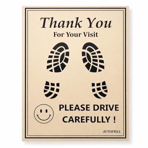 AUTOFRILL 200 Pcs Disposable Paper Car Floor Mats – Biodegradable Foot Mats for Car Interior – Universal Fit for All Cars, SUVs & Trucks (Size 49 * 38 CM) - Image 1