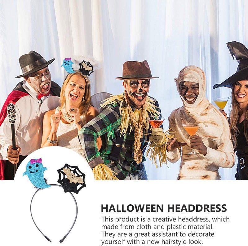 klarako 5pcs Halloween Hair Headdress Costume Prop Hair Accessory (Random Pattern) Pet Supply - Image 3