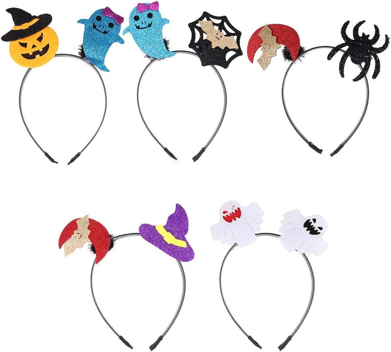 klarako 5pcs Halloween Hair Headdress Costume Prop Hair Accessory (Random Pattern) Pet Supply - Image 5