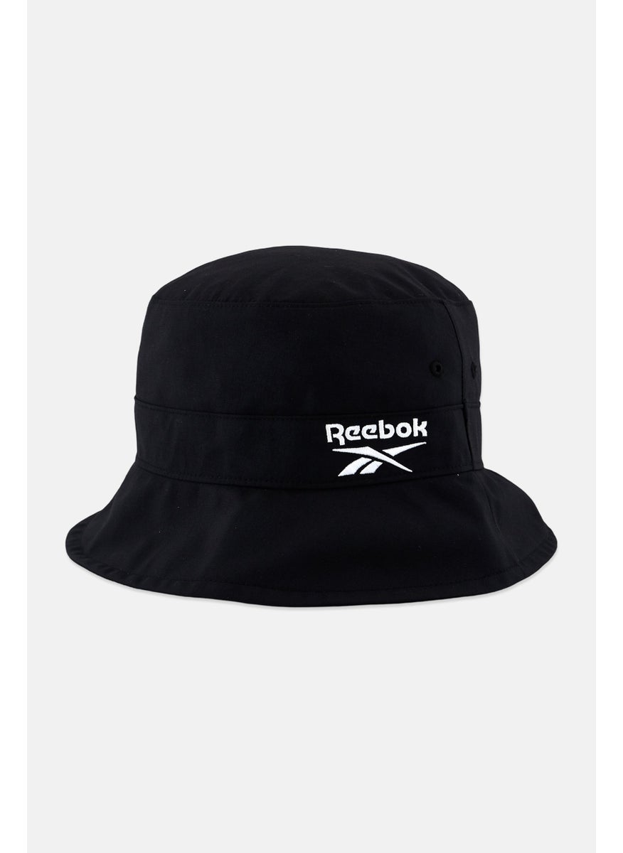 Reebok - Men Embroidered Logo Bucket Hat, Black - Image 1