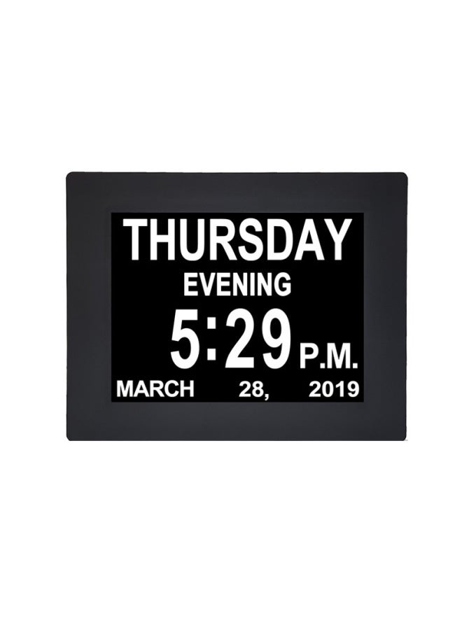 VIF Inch Lcd Big Font Digital Clock Machine Electronic Calendar Alarm Clock Digital Clock Clock For The Elderly - Image 2