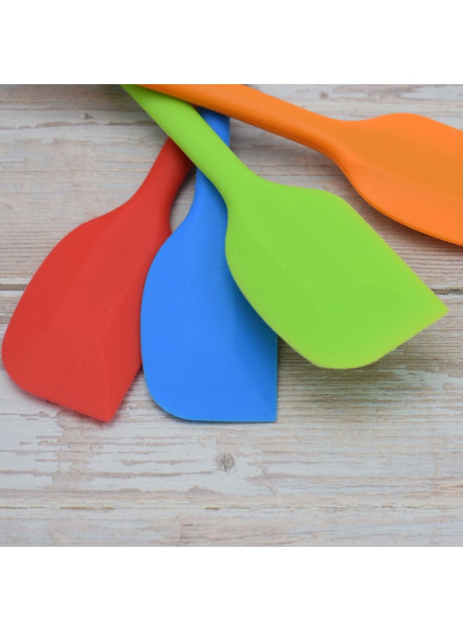 Large Small Size Integrated Silicone Scraper Baking Tool Silicone Scraper Cream Cake Spatula Baking Spatula-Color: Self-adhesive Bag-Specifications: Silicone Scraper - Image 2