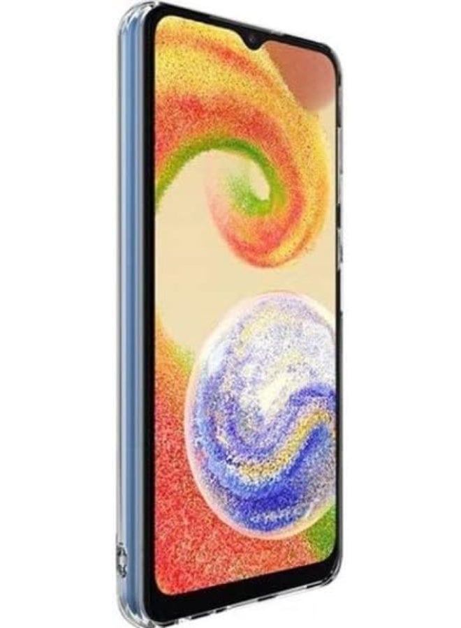 Samsung Galaxy A04 case clear transparent shockproof soft silicone phone cover For Samsung A04 4G back shells Clear - Image 4