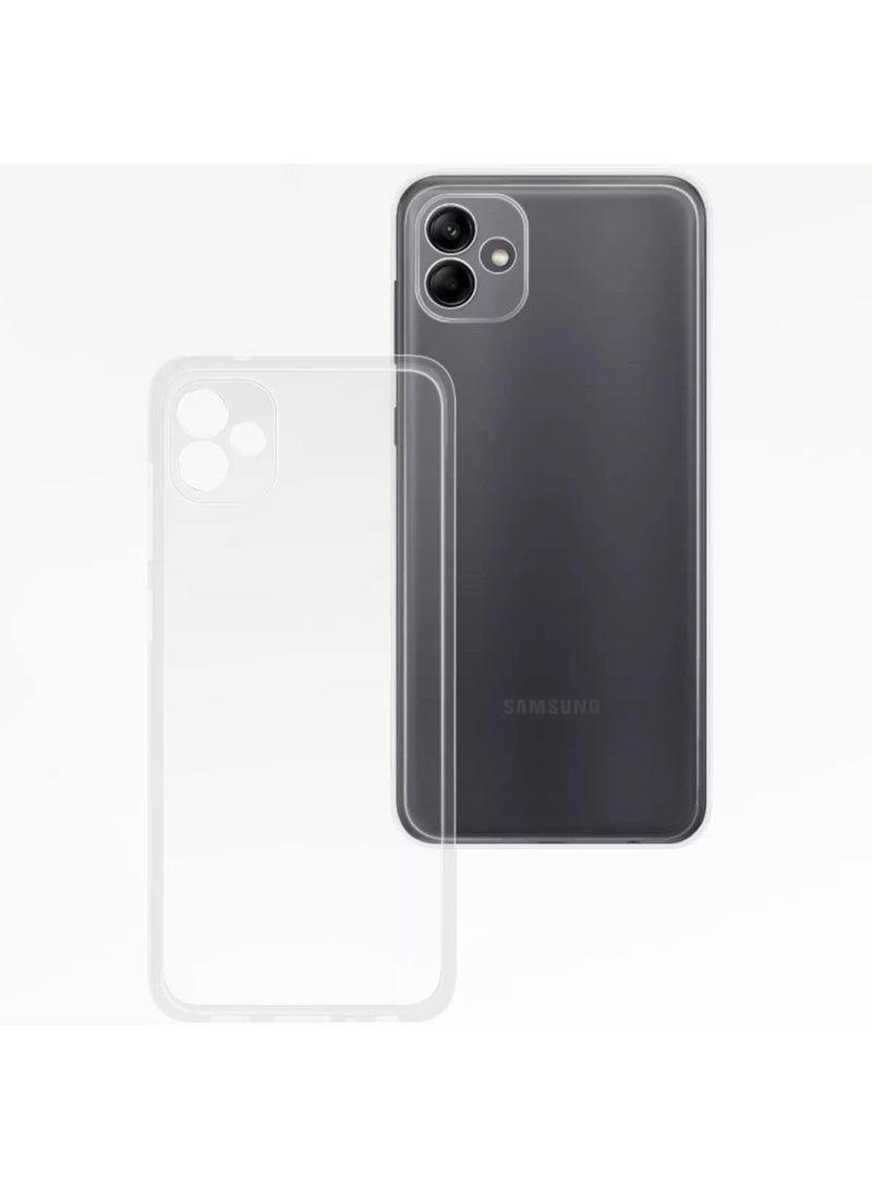 Samsung Galaxy A04 case clear transparent shockproof soft silicone phone cover For Samsung A04 4G back shells Clear - Image 2