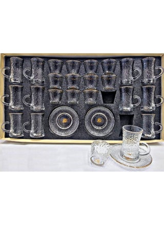A Set of Tea Cups and Coffee Cups and Saucers with a Modern Design, 36 Pieces - pzsku/ZEBF3BDB5368DB81F0E13Z/45/_/1694670538/1b7b48cc-d39c-4ee4-8161-211667016f44