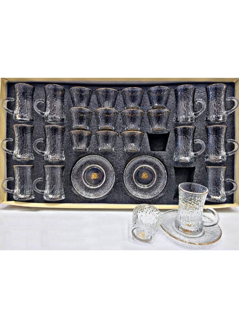 Binshihon A Set of Tea Cups and Coffee Cups and Saucers with a Modern Design, 36 Pieces  - Image 1