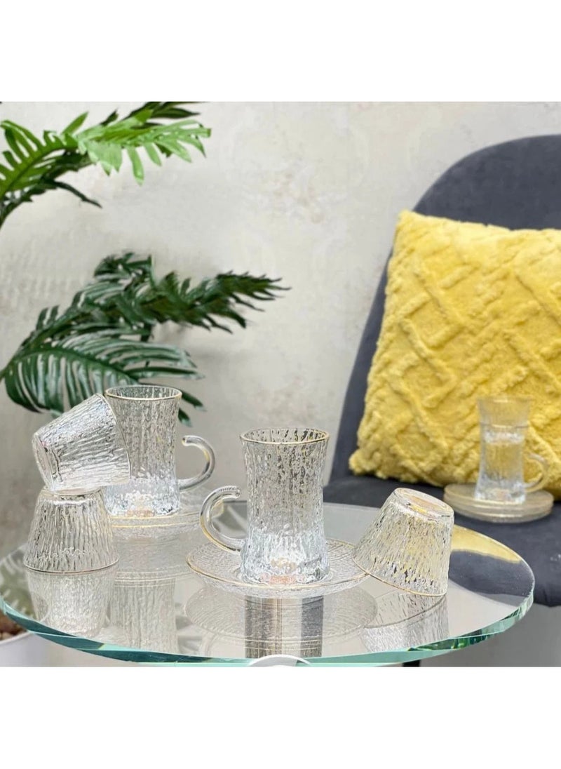 Binshihon A Set of Tea Cups and Coffee Cups and Saucers with a Modern Design, 36 Pieces  - Image 3