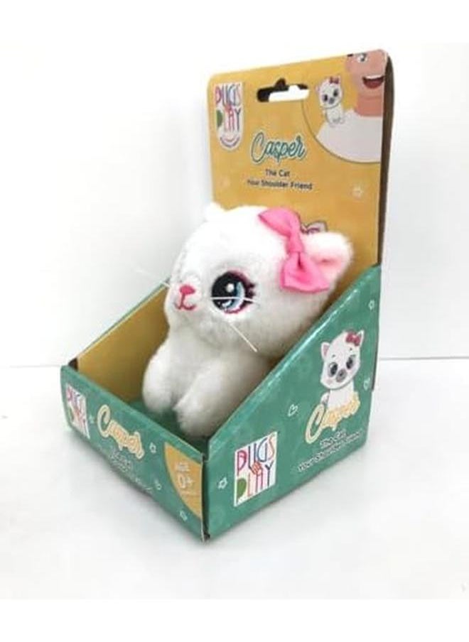 PUGS AT PLAY Shoulder Buddy Casper 4 Inch  - Image 3