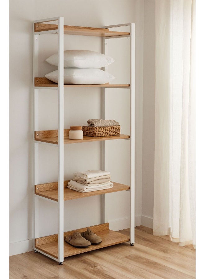 Vinchi Furniture Vinchi Urban steel and wood shelf - Natural - Image 1