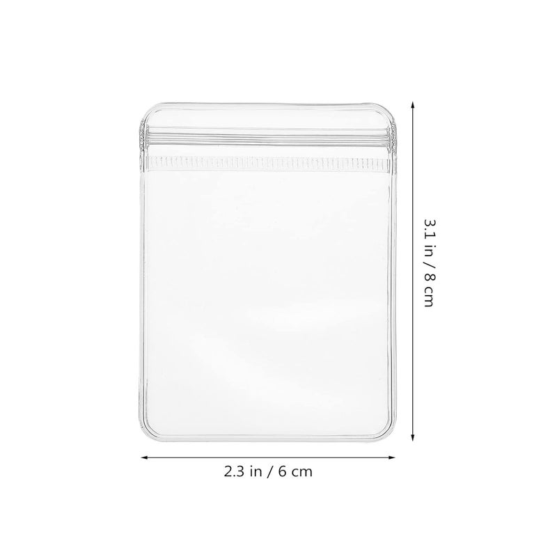 10 Pcs 8 by 12 cm Waterproof Personal Accessories Organizer Bags for Daily Home Travel Storage - Image 2